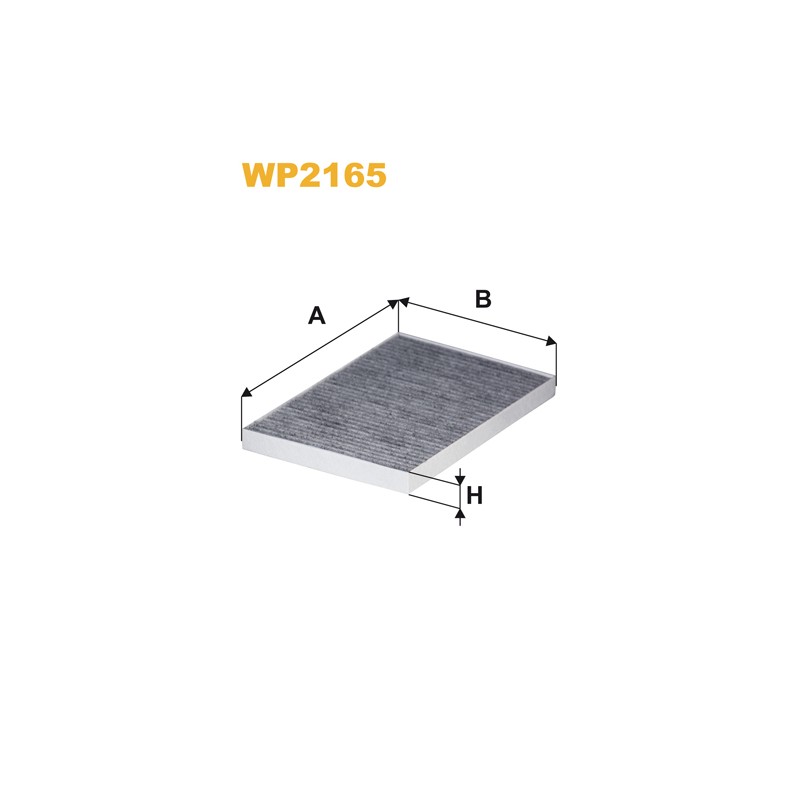 Filtre habitacle WP2165