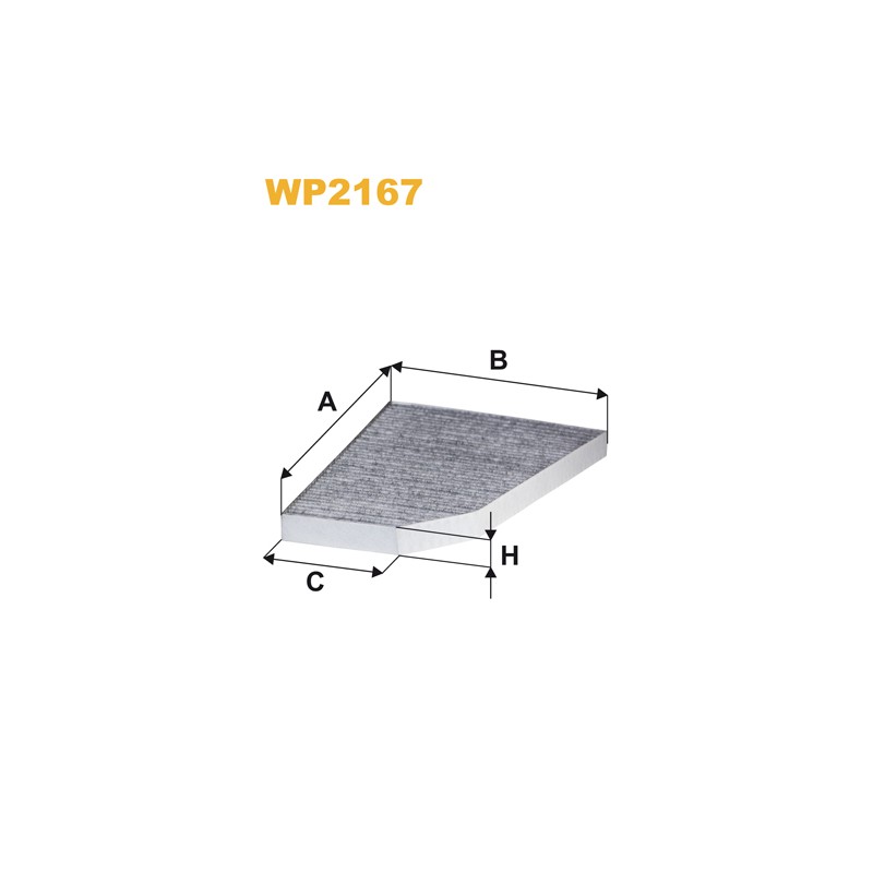 Filtre habitacle WP2167