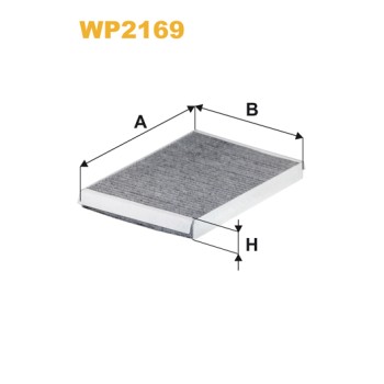 Filtre habitacle WP2169