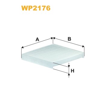 Filtre habitacle WP2176