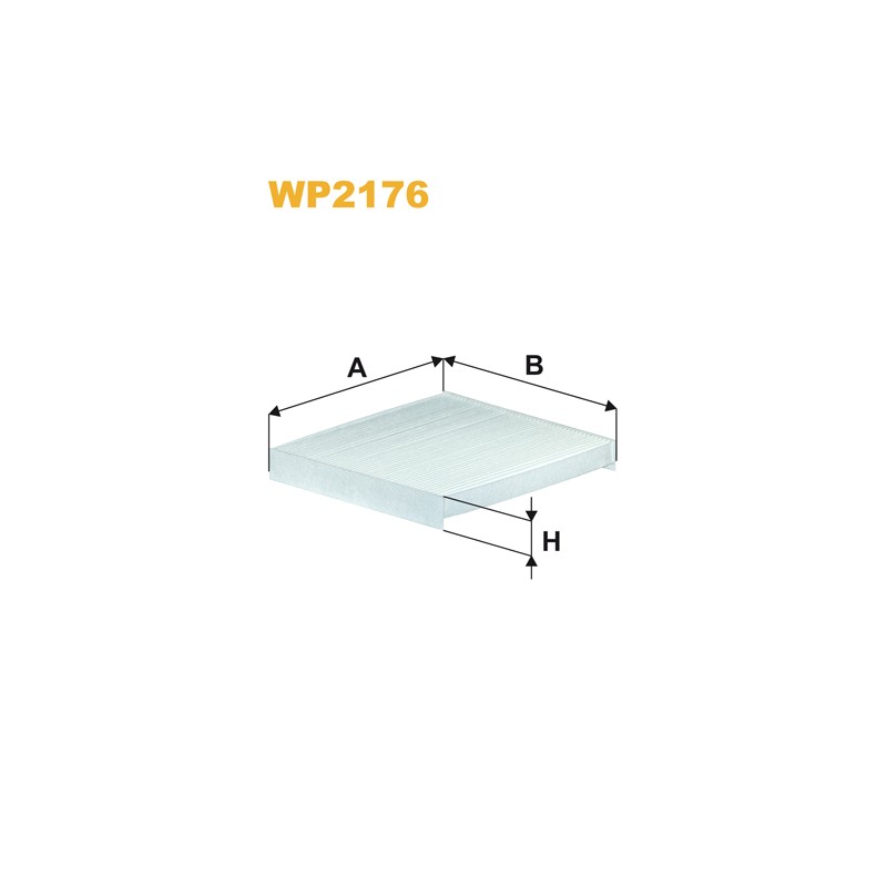 Filtre habitacle WP2176
