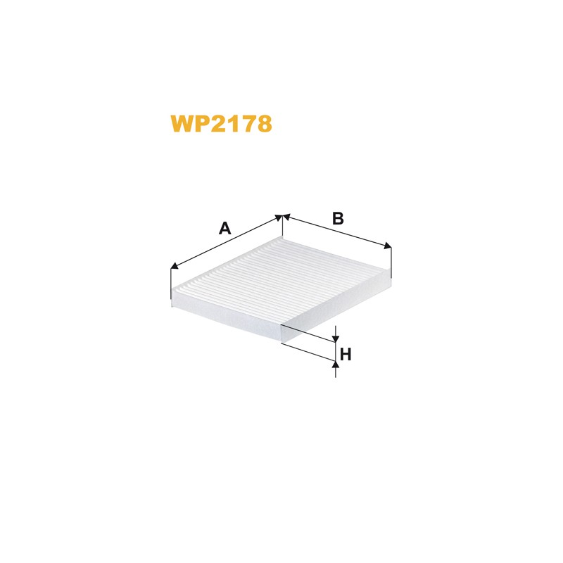 Filtre habitacle WP2178