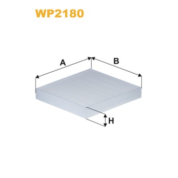 Filtre habitacle WP2180
