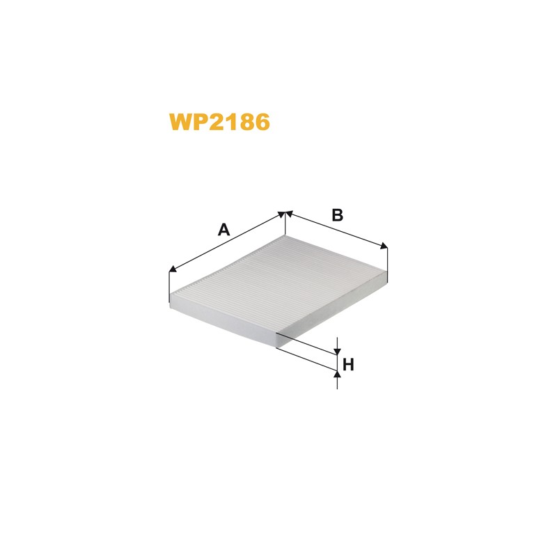Filtre habitacle WP2186