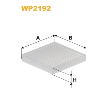 Filtre habitacle WP2192