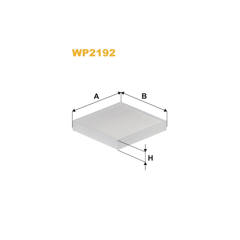 Filtre habitacle WP2192