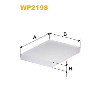 Filtre habitacle WP2198