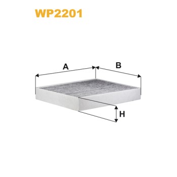 Filtre habitacle WP2201