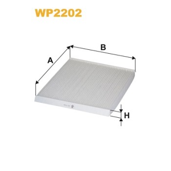 Filtre habitacle WP2202