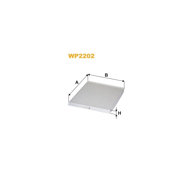 Filtre habitacle WP2202