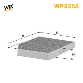 Filtre habitacle WP2205