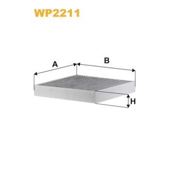 Filtre habitacle WP2211