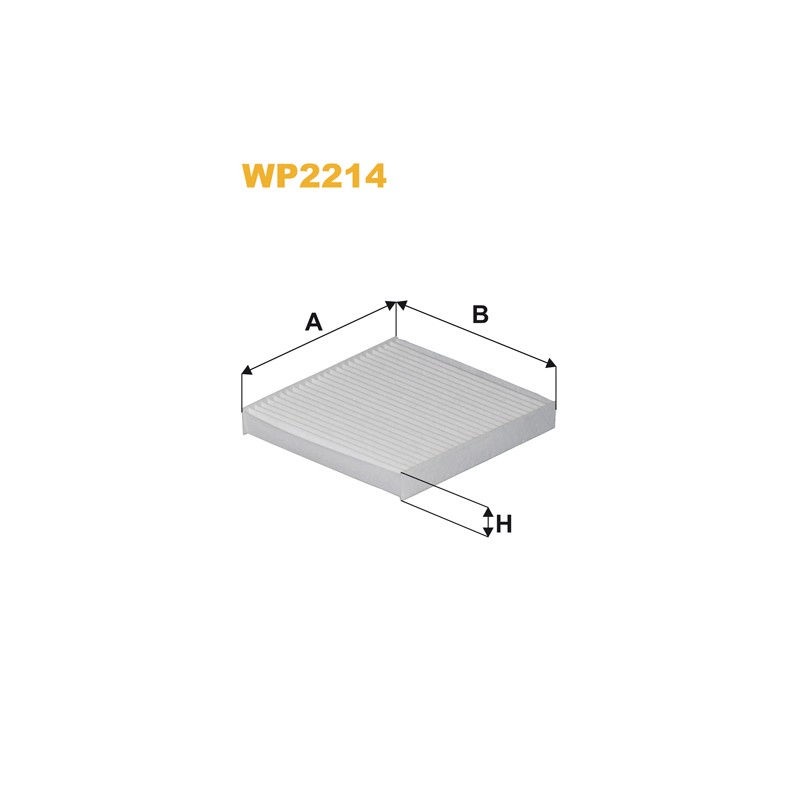 Filtre habitacle WP2214