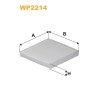 Filtre habitacle WP2214