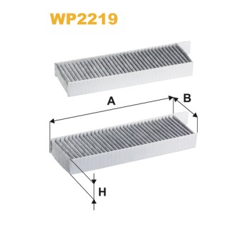 Filtre habitacle WP2219