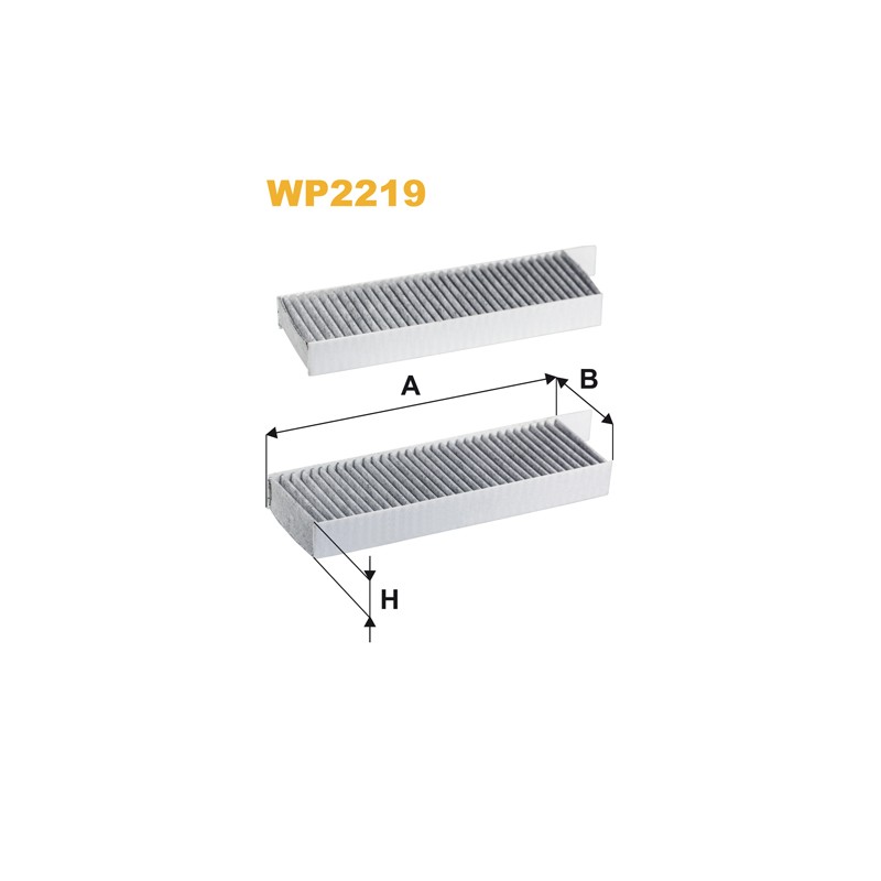 Filtre habitacle WP2219