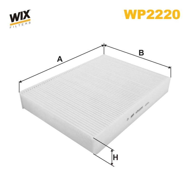 FILTRE HABITACLE WP2220