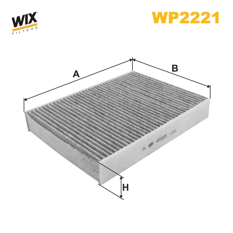FILTRE HABITACLE WP2221
