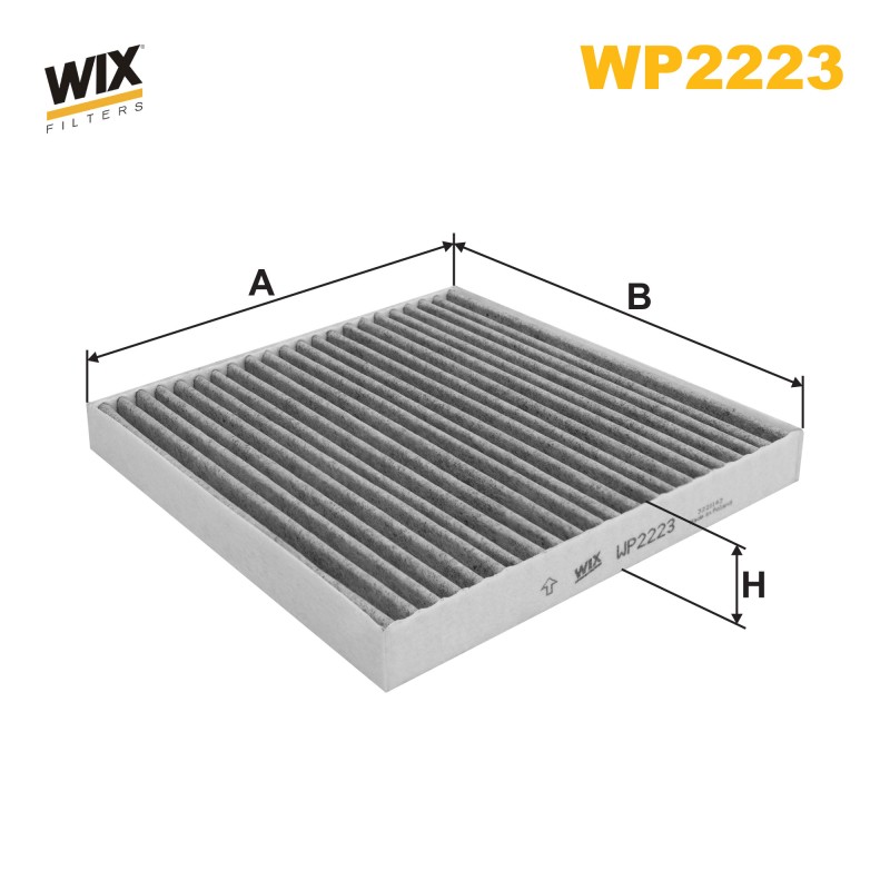 Filtre habitacle WP2223
