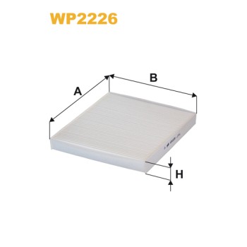FILTRE HABITACLE WP2226
