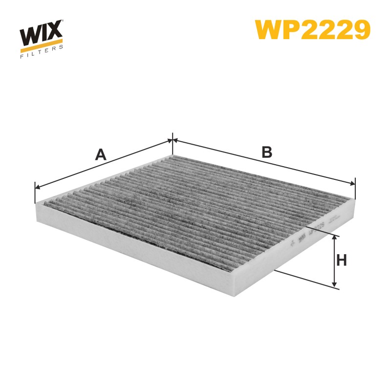 Filtre habitacle WP2229