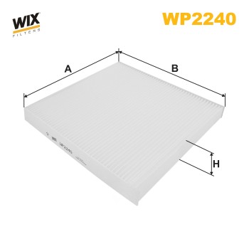 Filtre habitacle WP2240