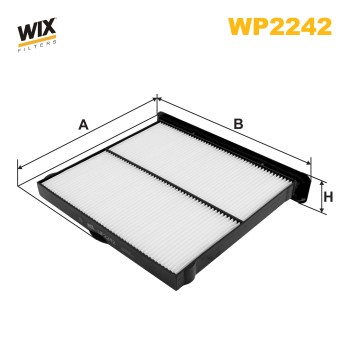 FILTRE HABITACLE WP2242