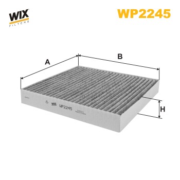 Filtre habitacle WP2245