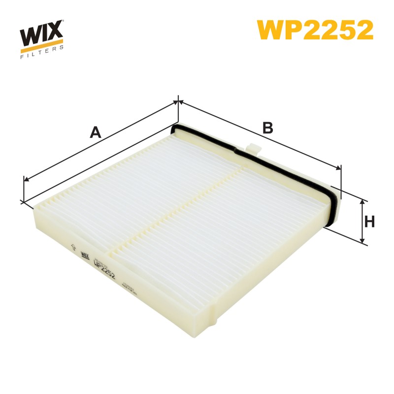 FILTRE HABITACLE WP2252