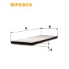 Filtre habitacle WP6800