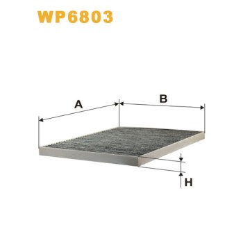 Filtre habitacle WP6803