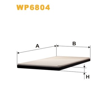 Filtre habitacle WP6804