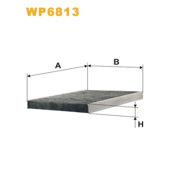Filtre habitacle WP6813