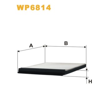 Filtre habitacle WP6814