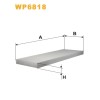 Filtre habitacle WP6818