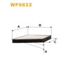 Filtre habitacle WP6822