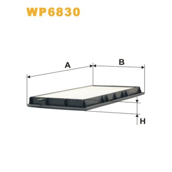 Filtre habitacle WP6830