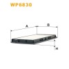 Filtre habitacle WP6830