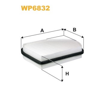 Filtre habitacle WP6832