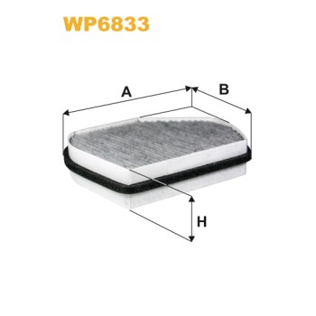 Filtre habitacle WP6833