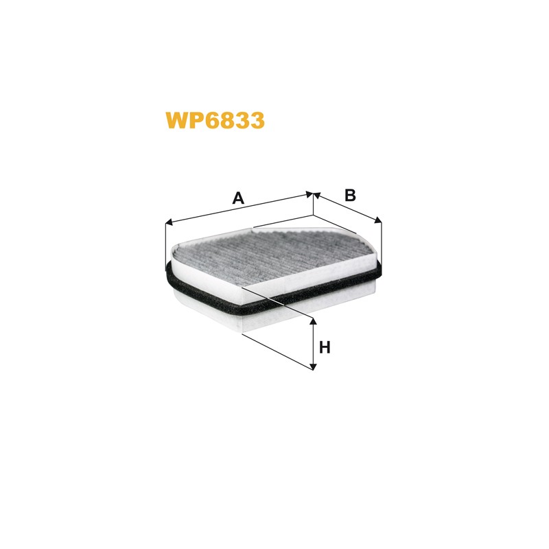 Filtre habitacle WP6833