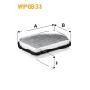 Filtre habitacle WP6833
