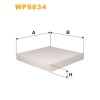 Filtre habitacle WP6834