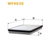Filtre habitacle WP6836