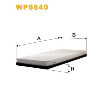 Filtre habitacle WP6840