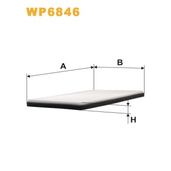 Filtre habitacle WP6846