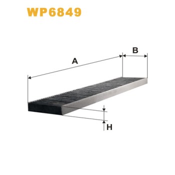 Filtre habitacle WP6849