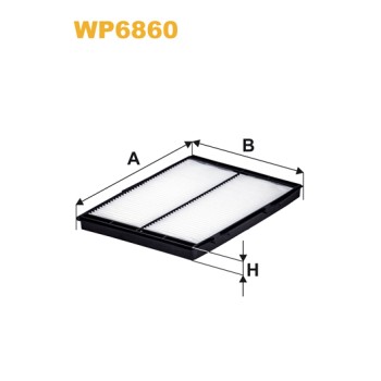 Filtre habitacle WP6860
