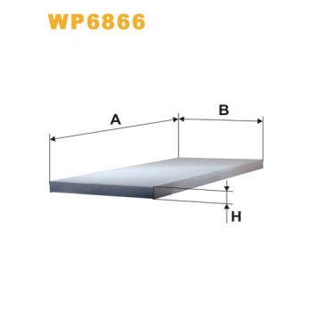 Filtre habitacle WP6866