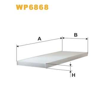 Filtre habitacle WP6868
